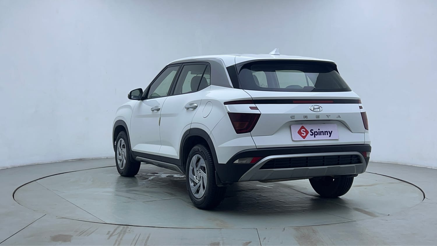 Used 2021 Hyundai Creta EX 1.5 Diesel Diesel Manual exterior LEFT REAR CORNER VIEW