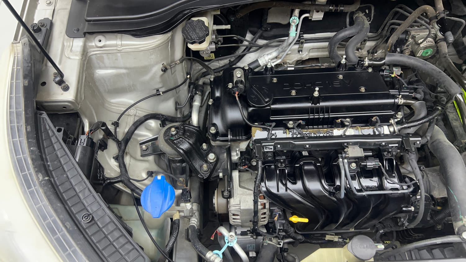 Used 2016 Hyundai Creta 1.6 SX Plus AT Petrol Petrol Automatic engine ENGINE RIGHT SIDE VIEW