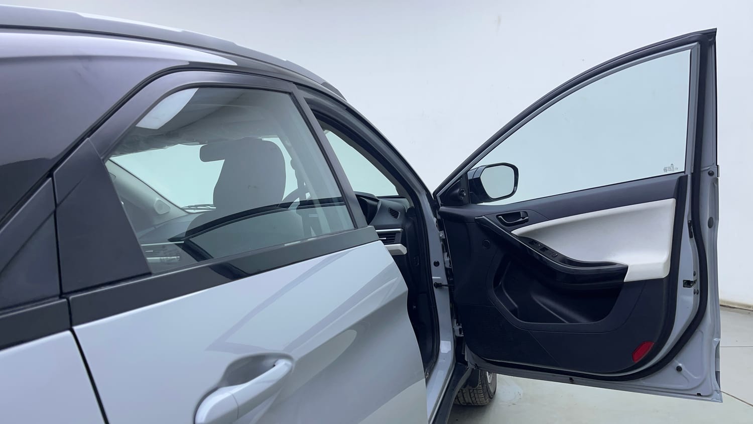 Used 2026 Tata Nexon Creative Plus (PS) 1.5 Diesel 6AMT Dual Tone Diesel Automatic interior RIGHT FRONT DOOR OPEN VIEW