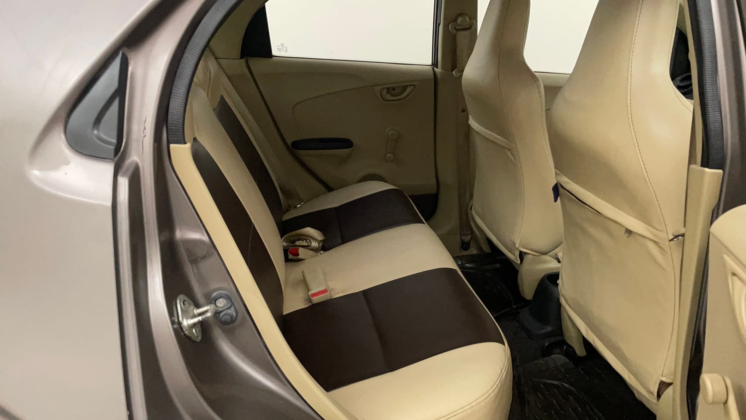 Used 2015 Honda Brio E MT Petrol Manual interior RIGHT SIDE REAR DOOR CABIN VIEW