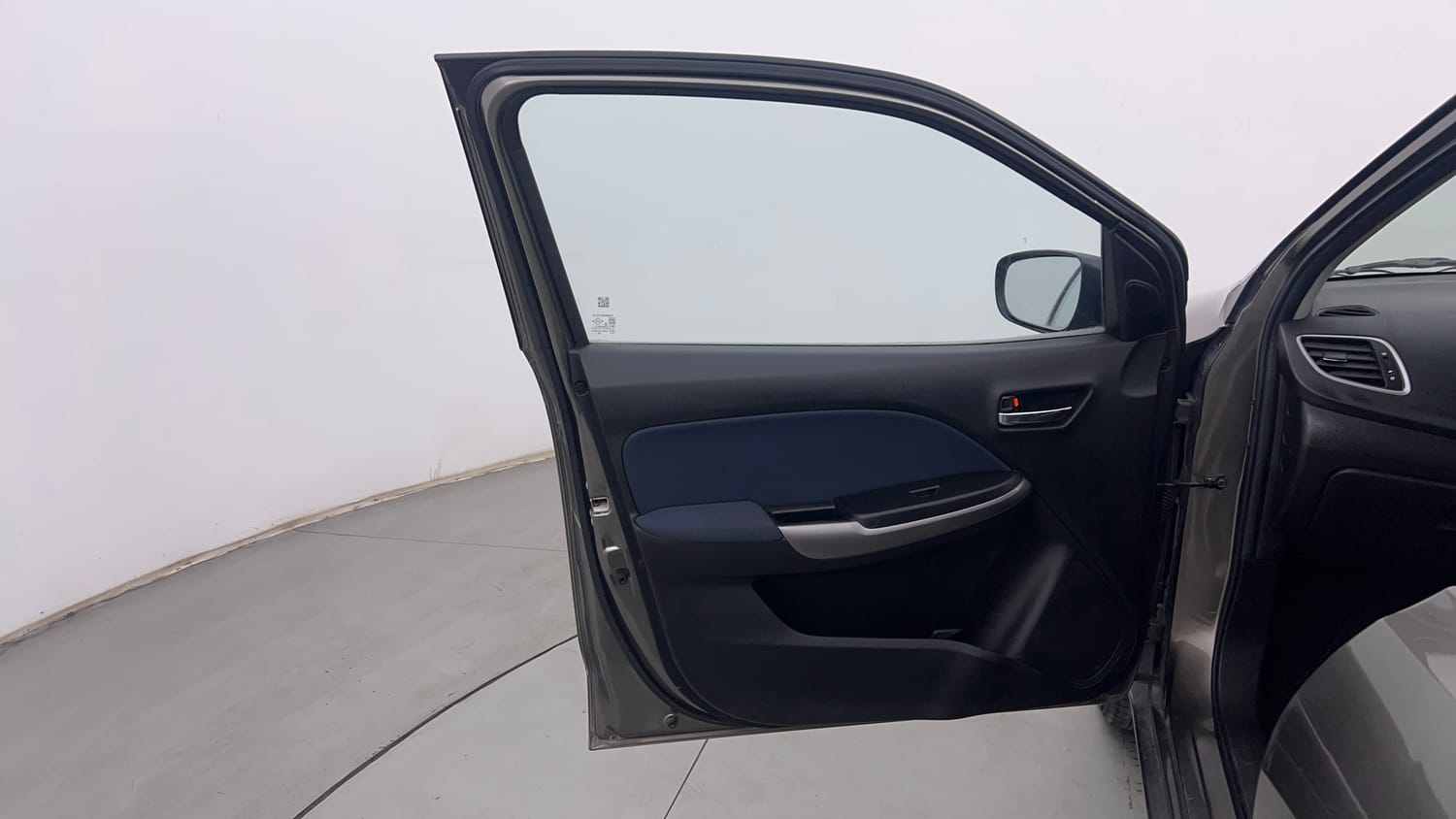 Used 2021 Maruti Suzuki Baleno Zeta Petrol Manual interior LEFT FRONT DOOR OPEN VIEW