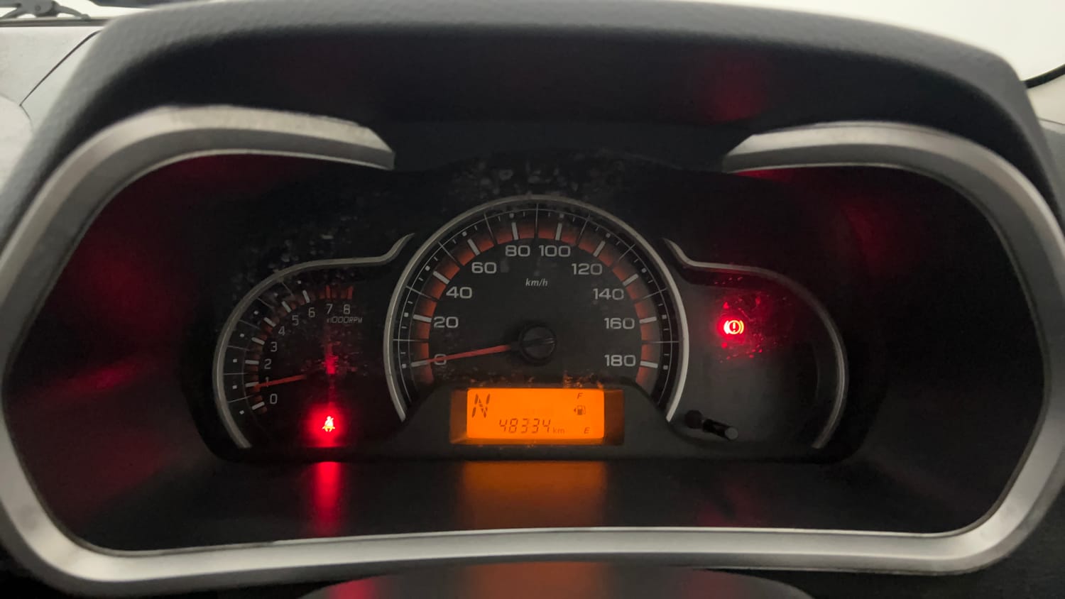 Used 2017 maruti-suzuki Alto K10 VXi (O) AMT Petrol Automatic interior CLUSTERMETER VIEW