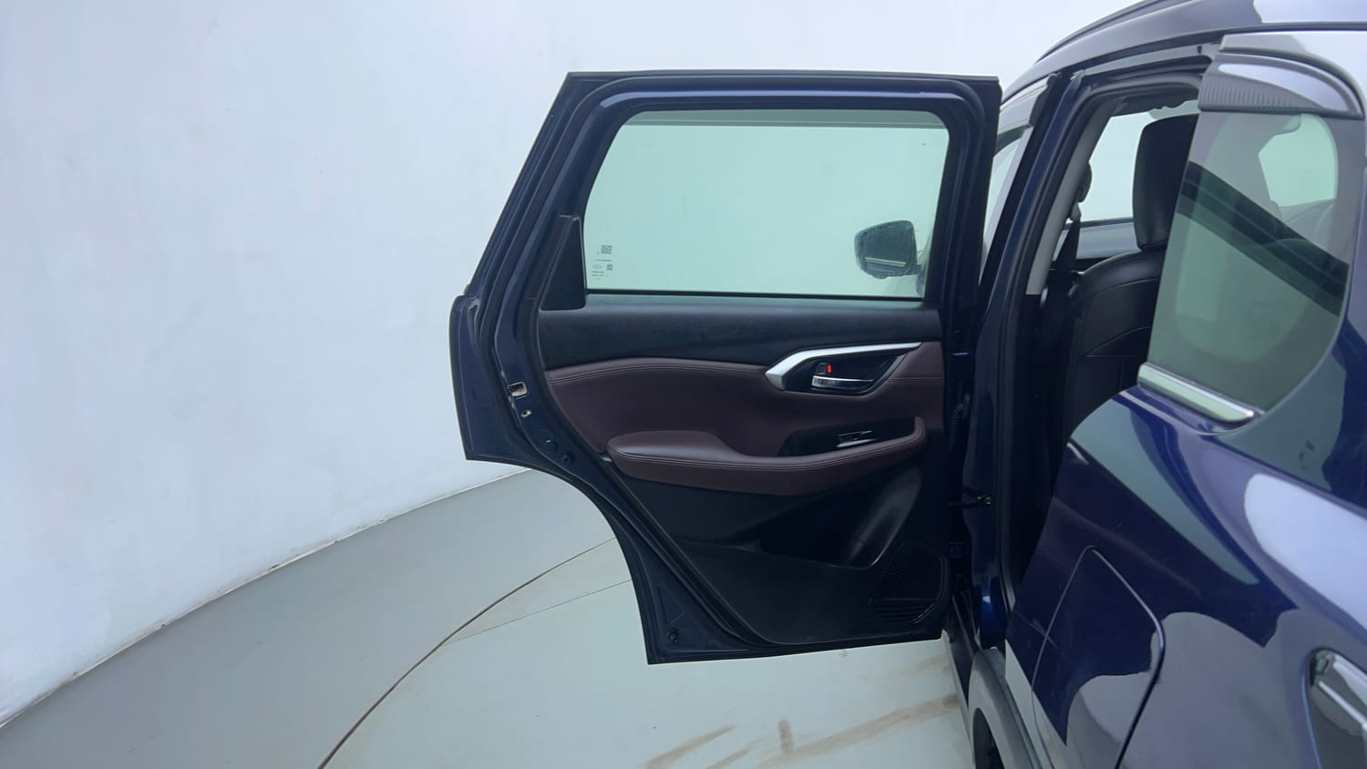 Used 2023 Maruti Suzuki Grand Vitara Alpha Smart Hybrid Petrol Manual interior LEFT REAR DOOR OPEN VIEW