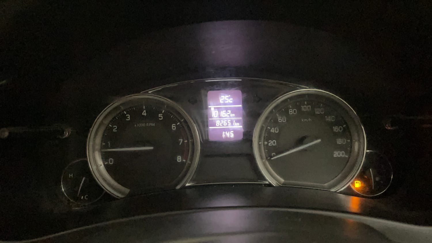 Used 2017 Maruti Suzuki Ciaz ZXI+ Petrol Manual interior CLUSTERMETER VIEW