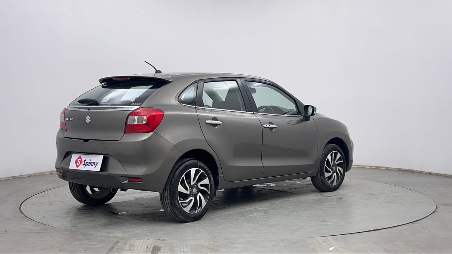 Used 2021 Maruti Suzuki Baleno Zeta Petrol Manual exterior RIGHT REAR CORNER VIEW