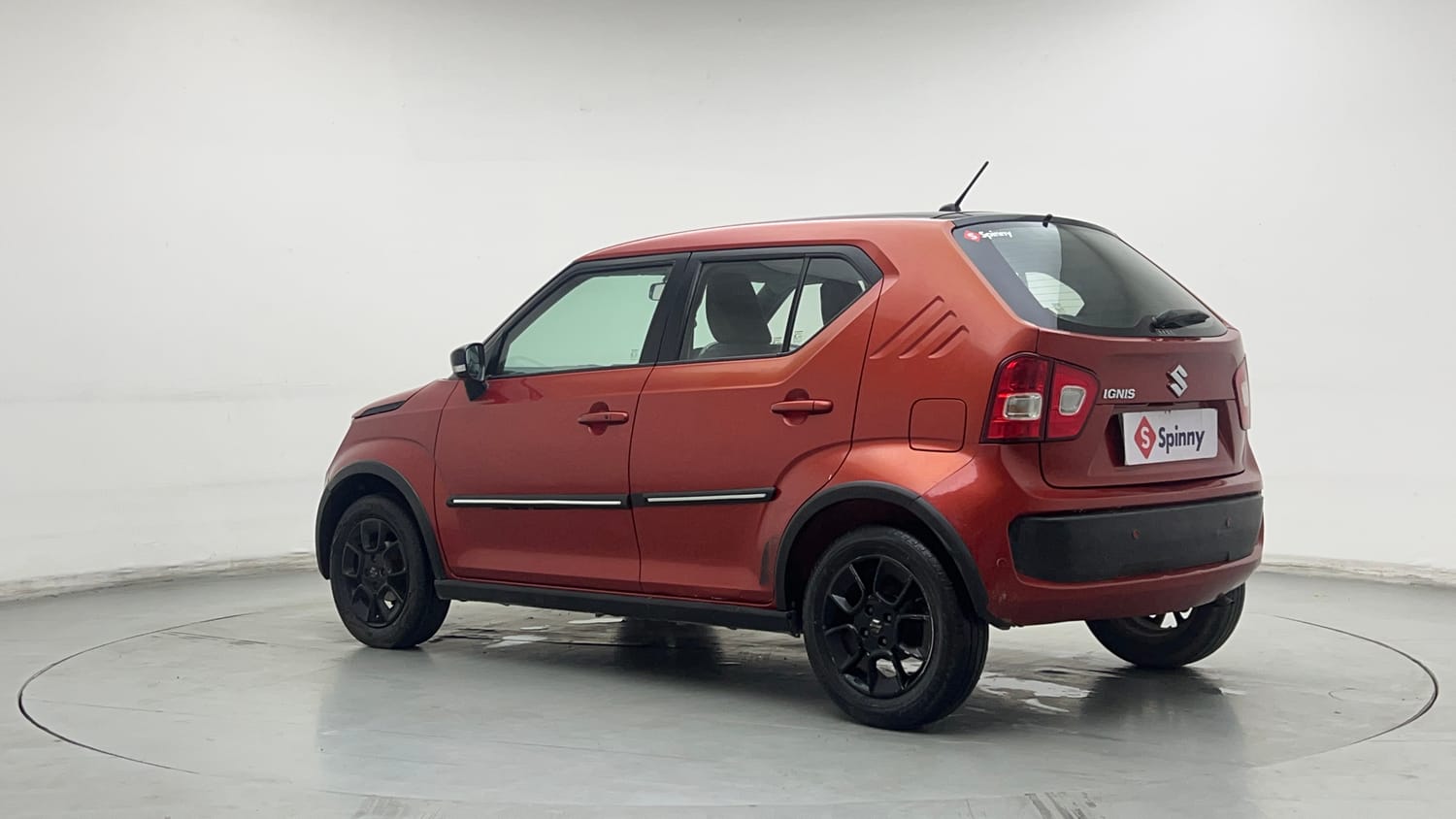 Used 2017 Maruti Suzuki Ignis Zeta 1.2 AMT Petrol Automatic exterior LEFT REAR CORNER VIEW