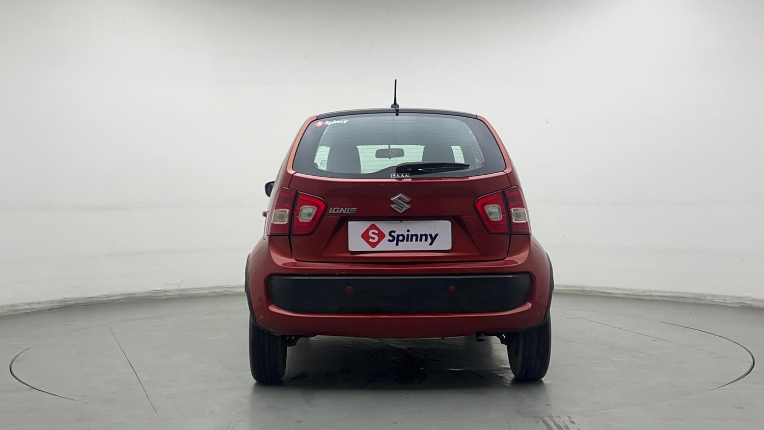 Used 2017 Maruti Suzuki Ignis Zeta 1.2 AMT Petrol Automatic exterior BACK VIEW