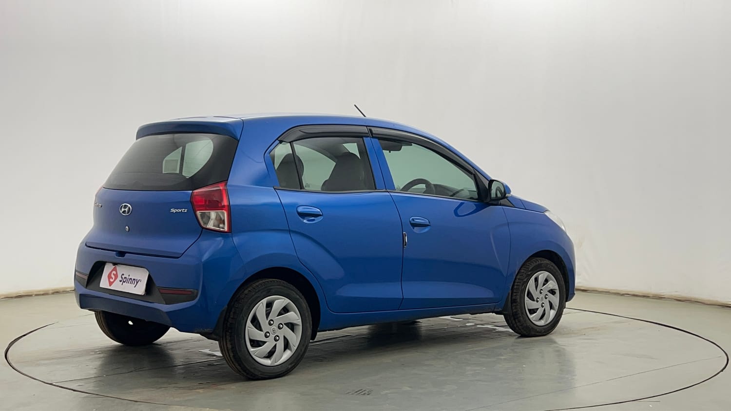 Used 2019 Hyundai Santro Sportz Petrol Manual exterior RIGHT REAR CORNER VIEW