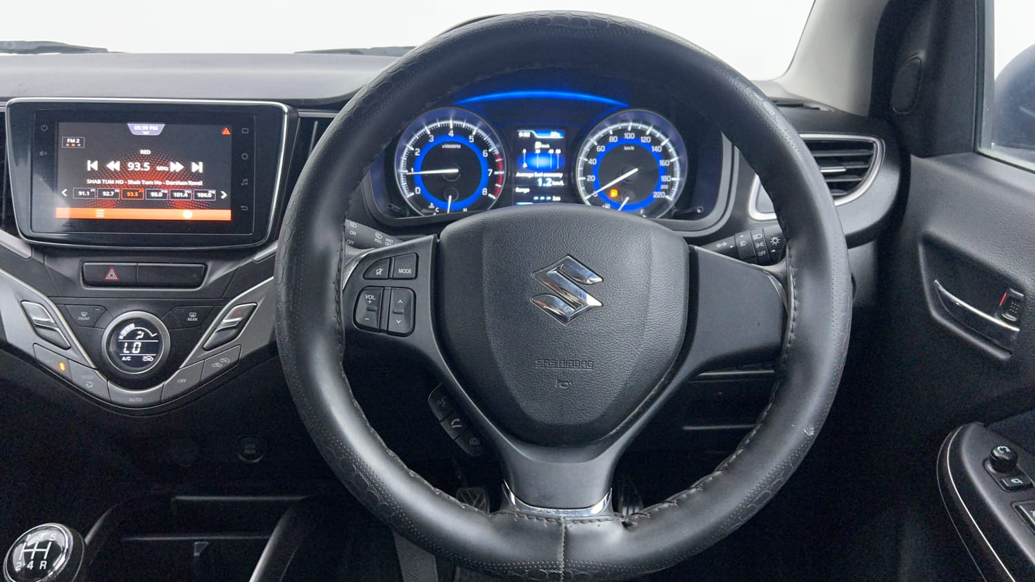 Used 2021 Maruti Suzuki Baleno Zeta Petrol Manual interior STEERING VIEW