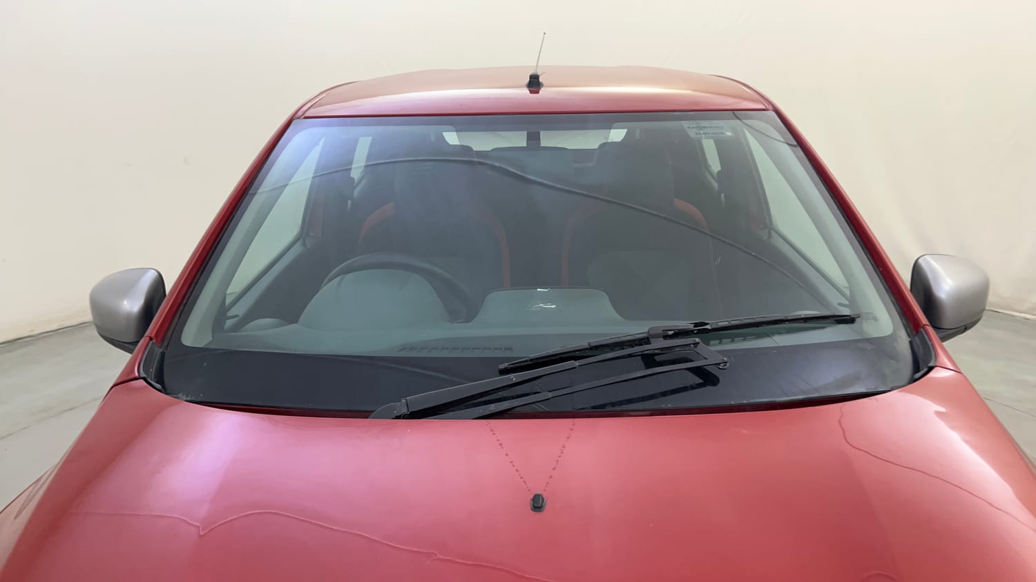 Used 2020 Renault Kwid RXT 1.0 AMT Opt Petrol Automatic exterior FRONT WINDSHIELD VIEW
