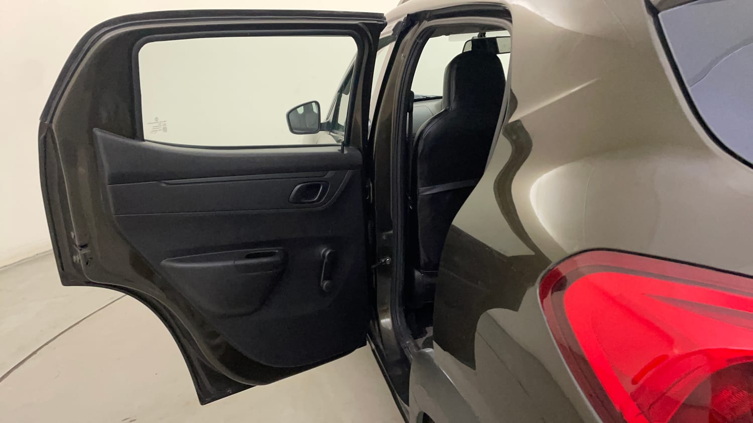 Used 2017 Renault Kwid 1.0 RXT AMT Petrol Automatic interior LEFT REAR DOOR OPEN VIEW