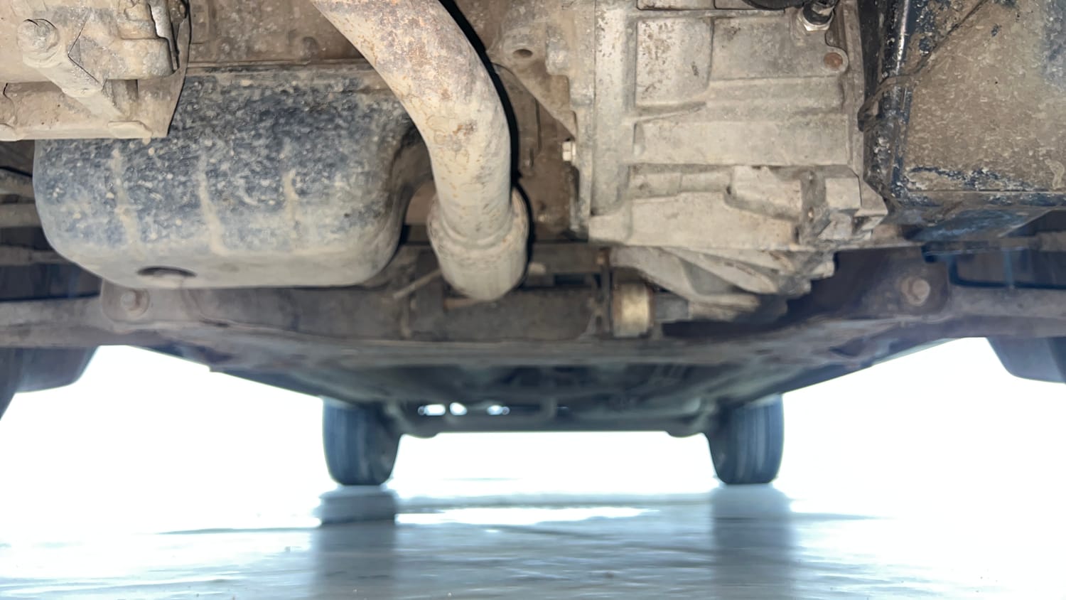 Used 2014 Ford EcoSport Titanium 1.5 TDCi (Opt) Diesel Manual extra FRONT LEFT UNDERBODY VIEW