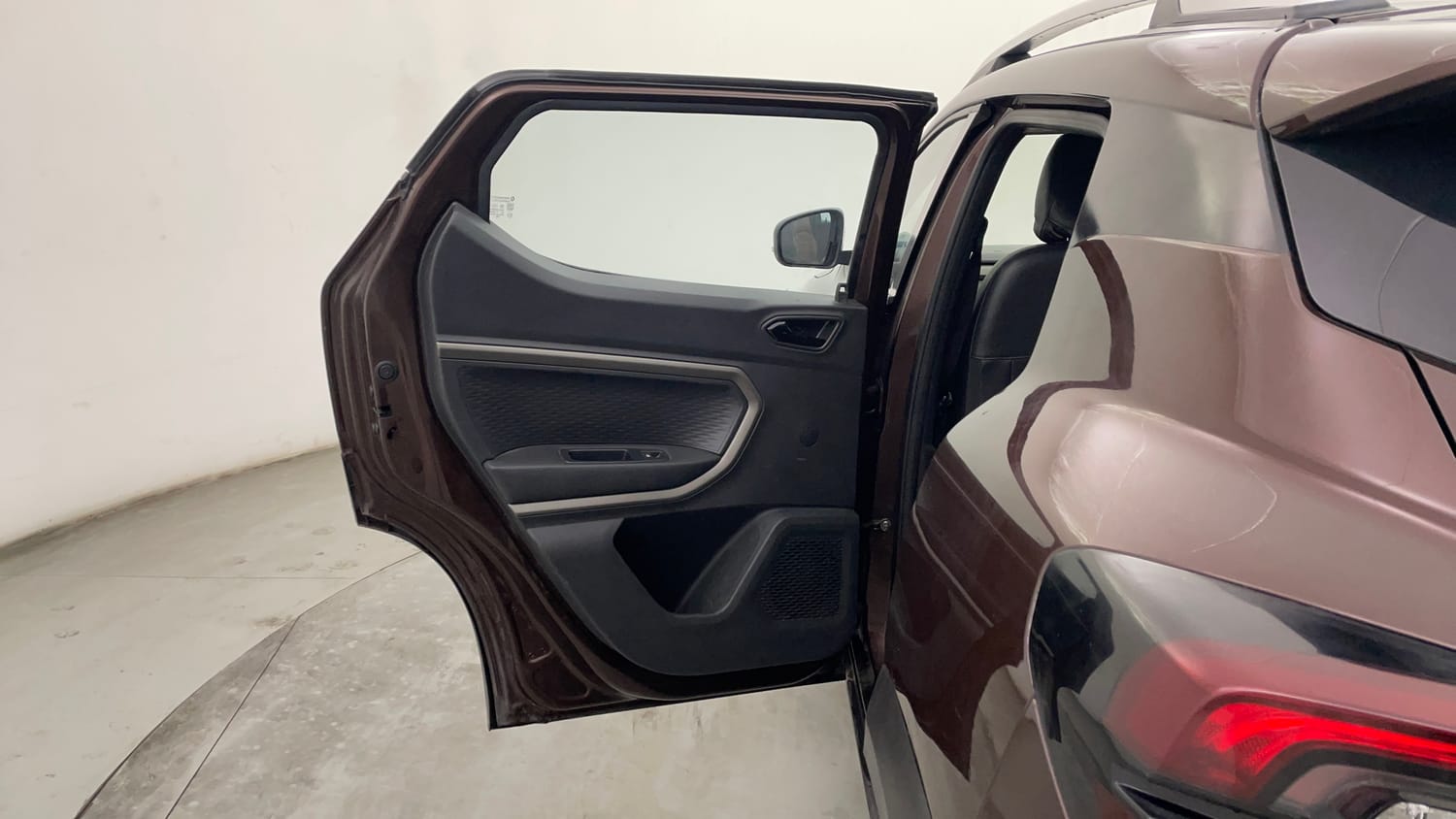 Used 2021 Renault Kiger RXZ Turbo CVT Petrol Automatic interior LEFT REAR DOOR OPEN VIEW