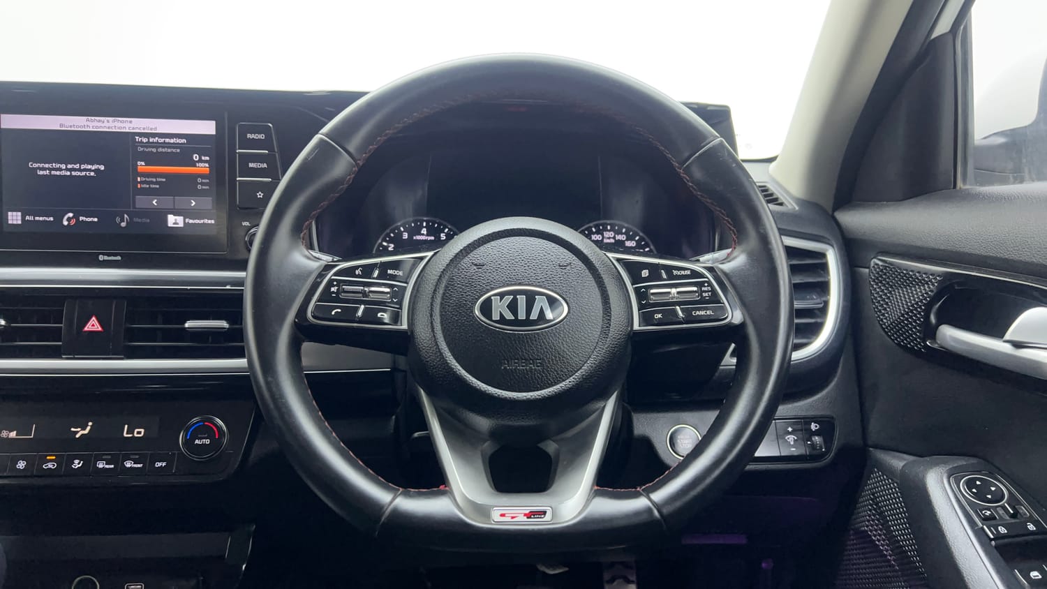 Used 2020 Kia Seltos GTK 1.4 Petrol Manual interior STEERING VIEW