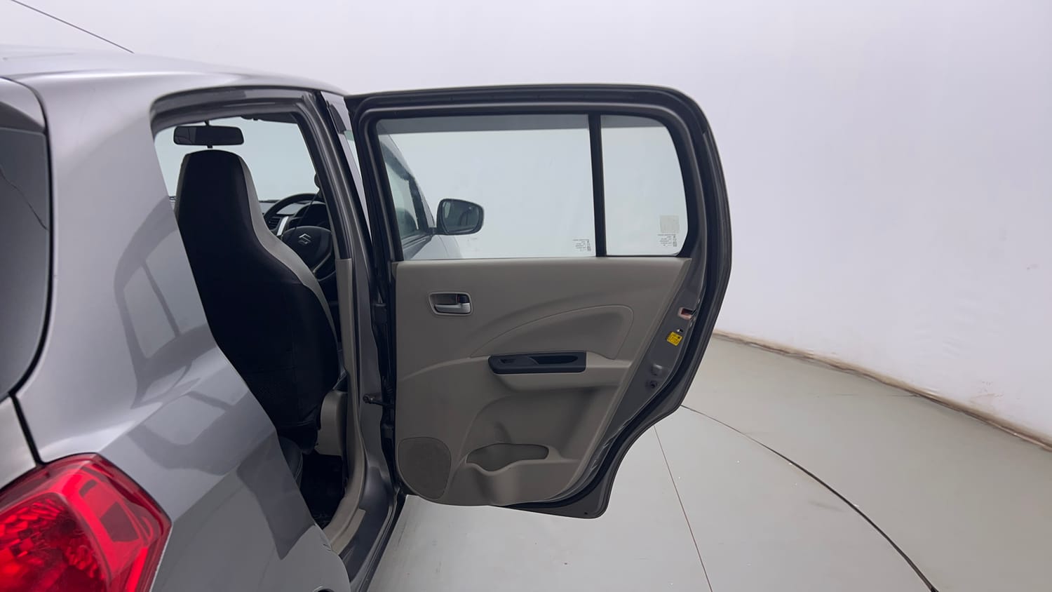 Used 2015 Maruti Suzuki Celerio ZXi Petrol Manual interior RIGHT REAR DOOR OPEN VIEW