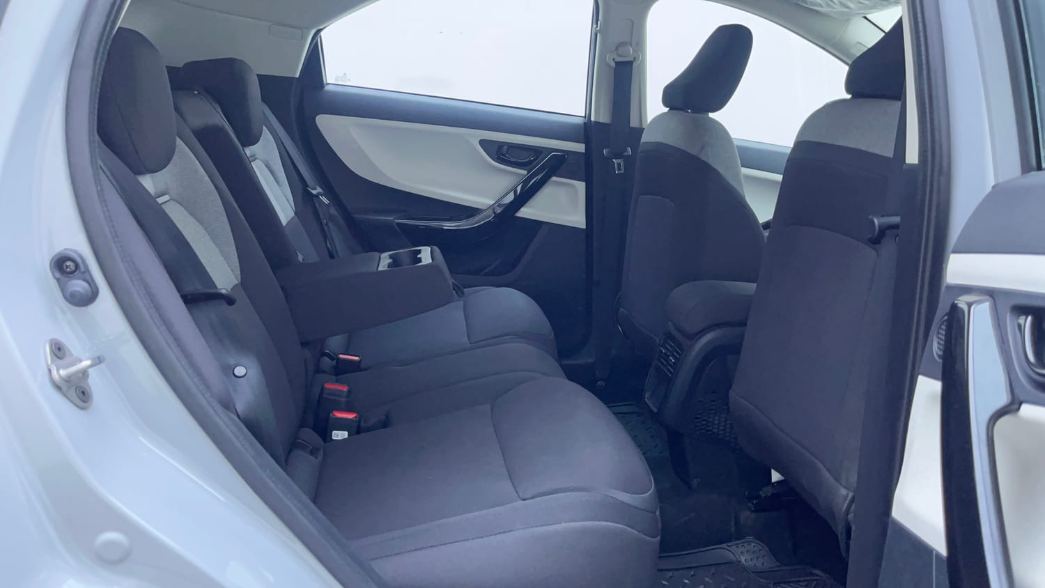 Used 2026 Tata Nexon Creative Plus (PS) 1.5 Diesel 6AMT Dual Tone Diesel Automatic interior RIGHT SIDE REAR DOOR CABIN VIEW