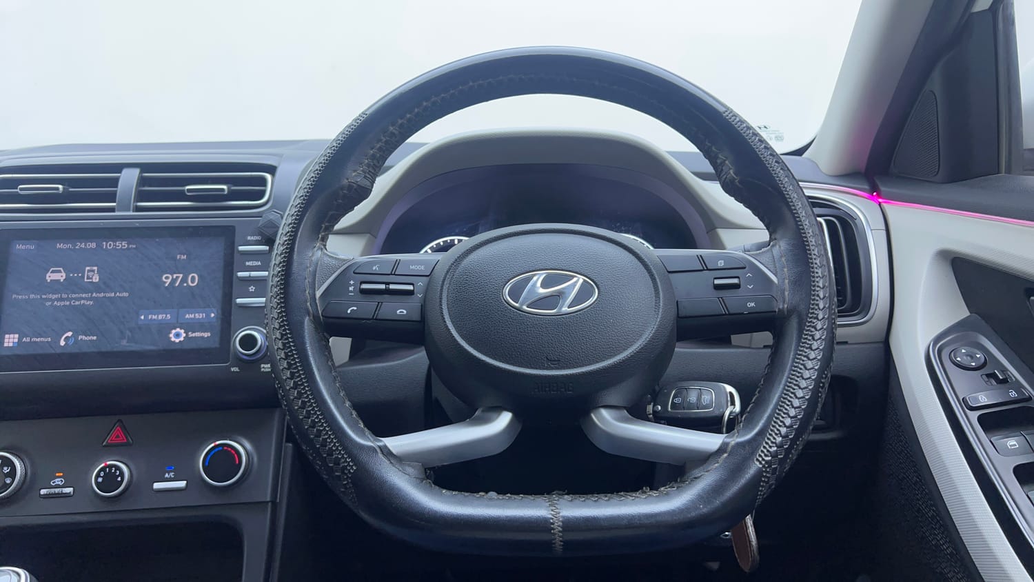 Used 2021 Hyundai Creta EX 1.5 Diesel Diesel Manual interior STEERING VIEW