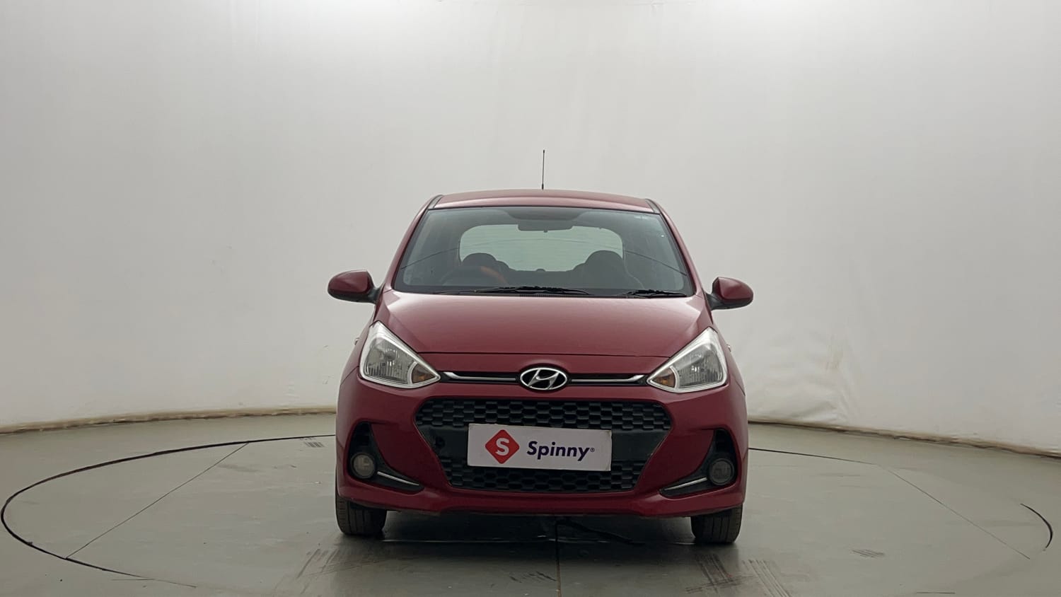 Used 2017 Hyundai Grand i10 Sportz 1.2 Kappa VTVT Petrol Manual exterior FRONT VIEW