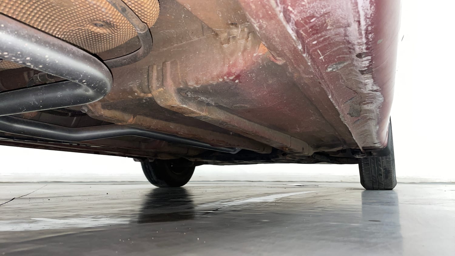Used 2017 Hyundai Elite i20 Magna 1.2 Petrol Manual extra REAR RIGHT UNDERBODY VIEW