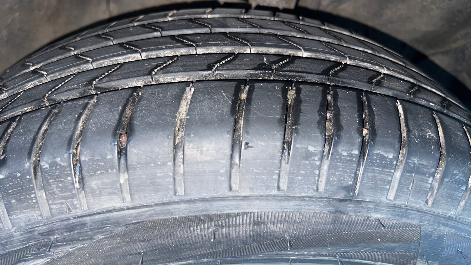 Used 2021 Hyundai Creta EX 1.5 Diesel Diesel Manual tyres RIGHT FRONT TYRE TREAD VIEW