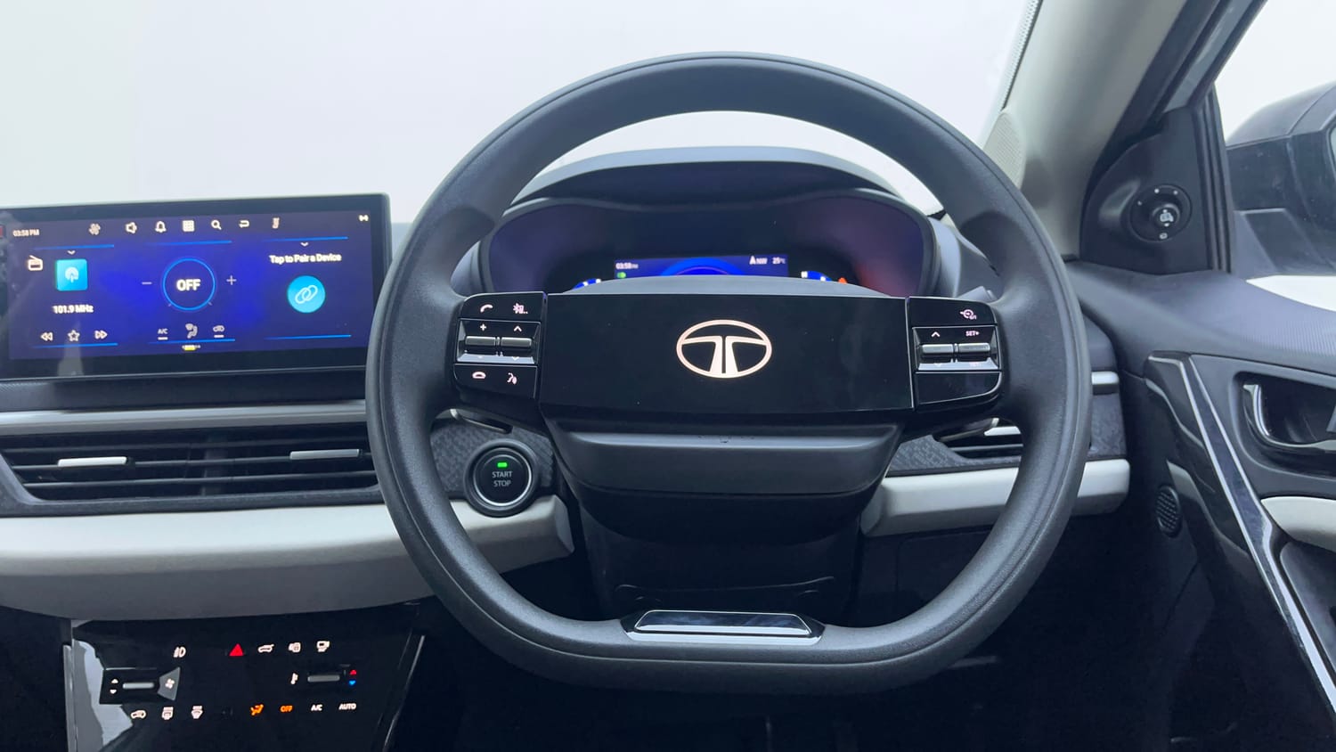 Used 2026 Tata Nexon Creative Plus (PS) 1.5 Diesel 6AMT Dual Tone Diesel Automatic interior STEERING VIEW