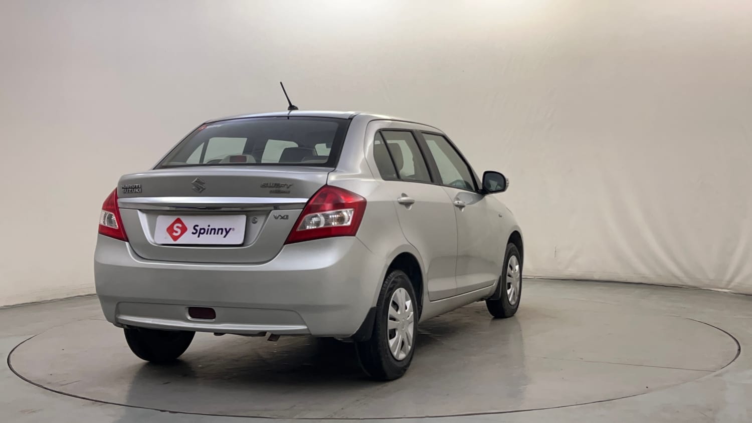 Used 2012 Maruti Suzuki Swift Dzire VXI Petrol Manual exterior RIGHT REAR CORNER VIEW