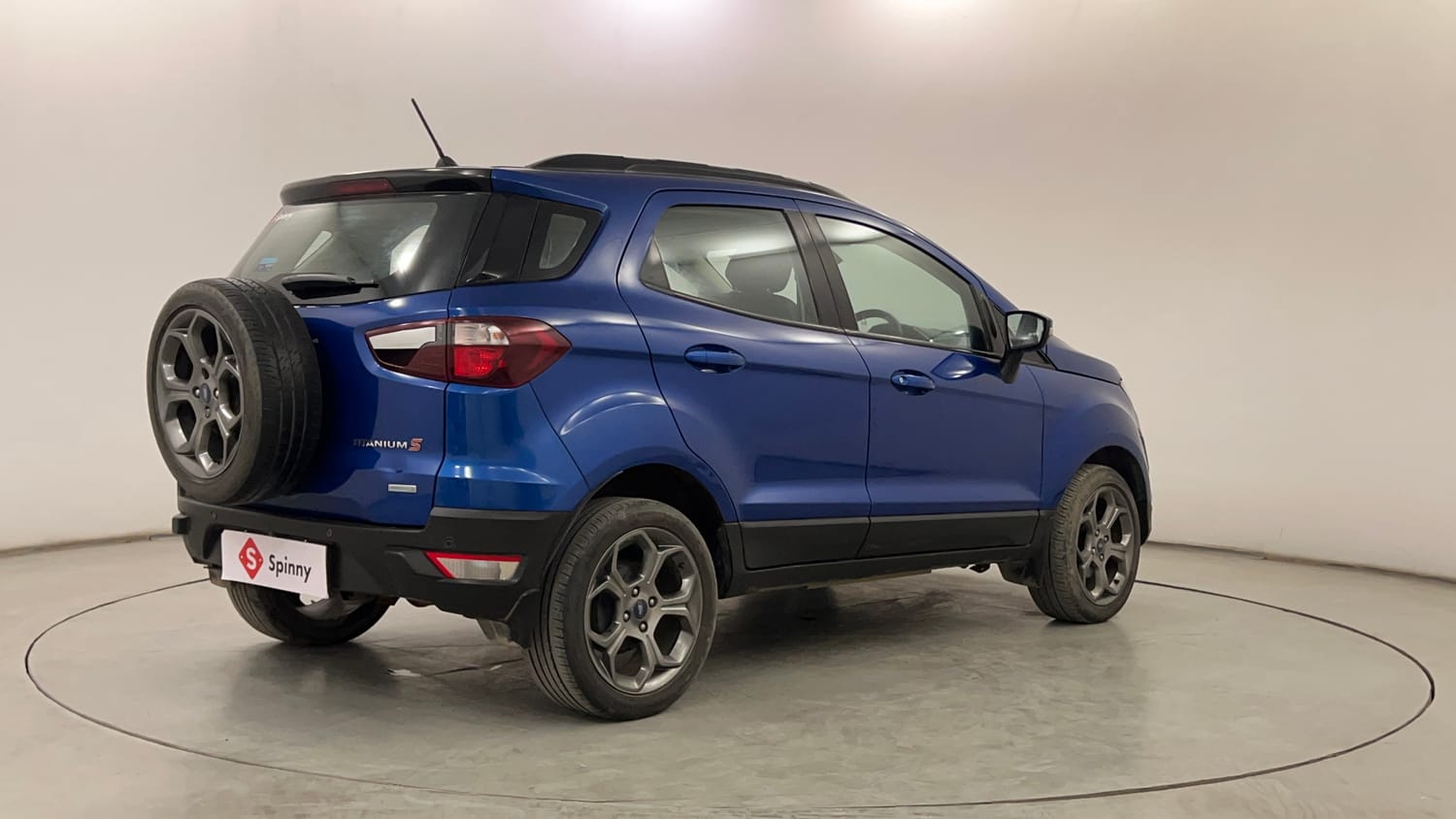 Used 2018 Ford EcoSport S Petrol Petrol Manual exterior RIGHT REAR CORNER VIEW