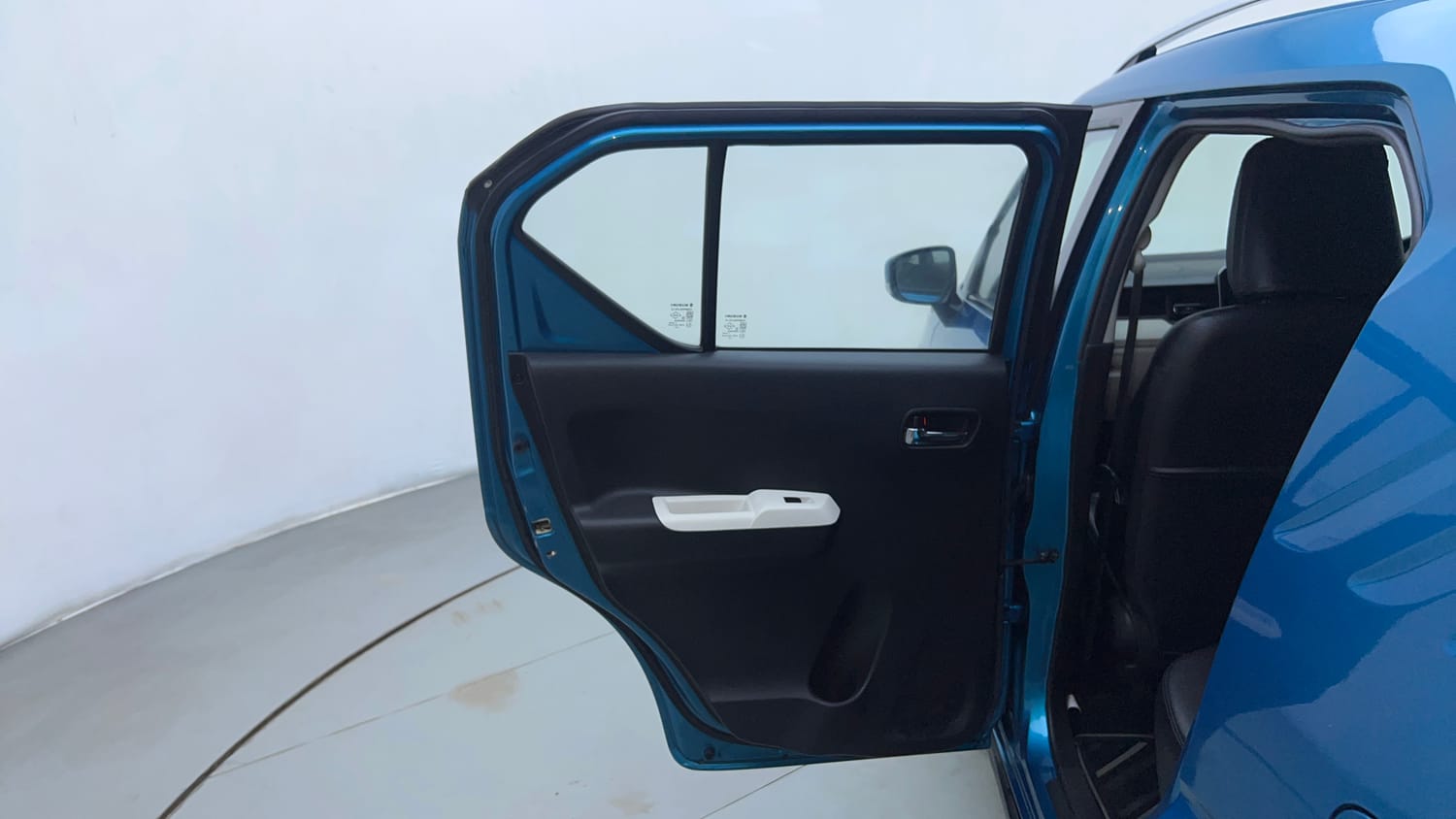 Used 2022 Maruti Suzuki Ignis Alpha 1.2 AMT Petrol Automatic interior LEFT REAR DOOR OPEN VIEW