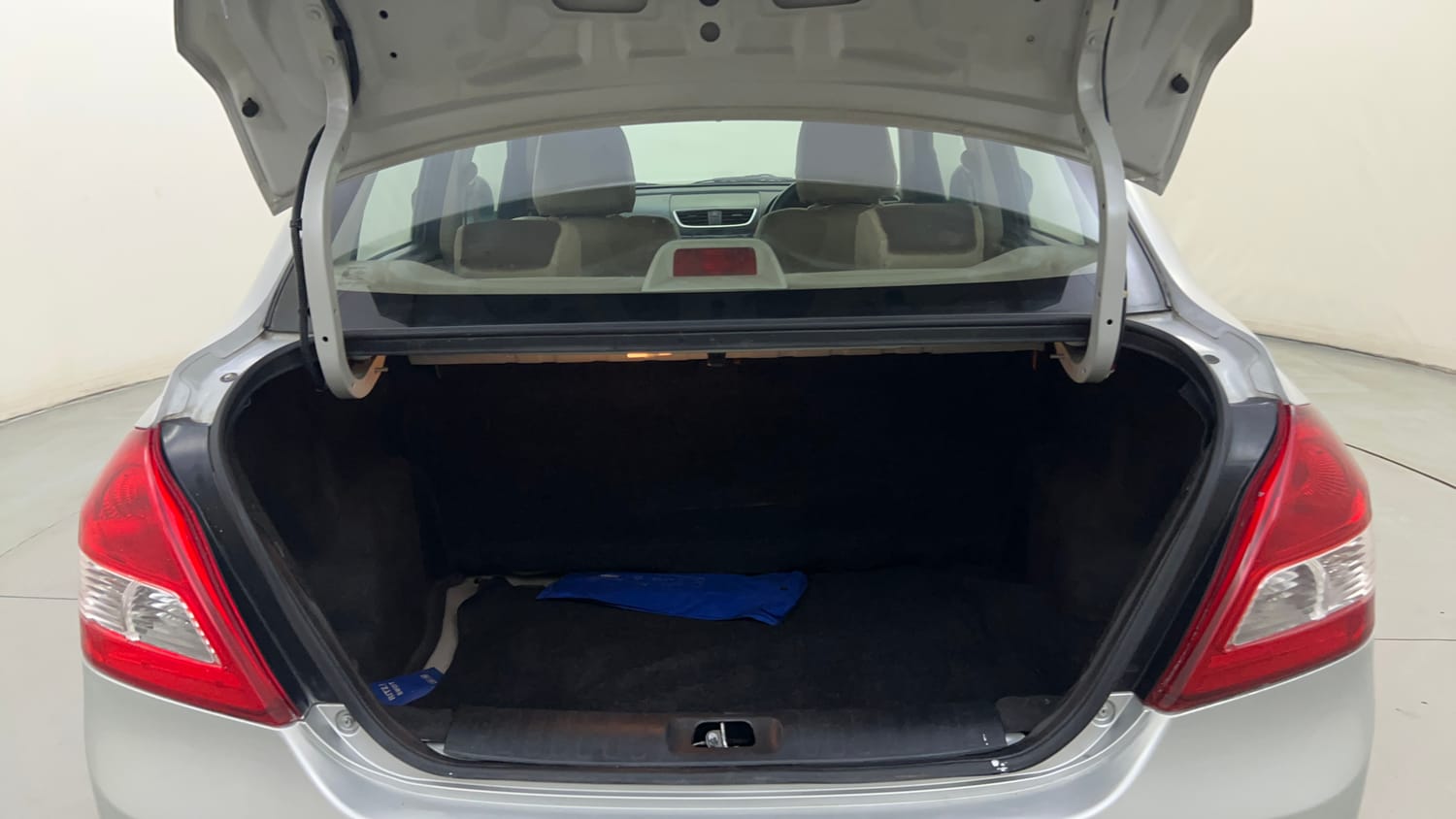 Used 2012 Maruti Suzuki Swift Dzire VXI Petrol Manual interior DICKY INSIDE VIEW