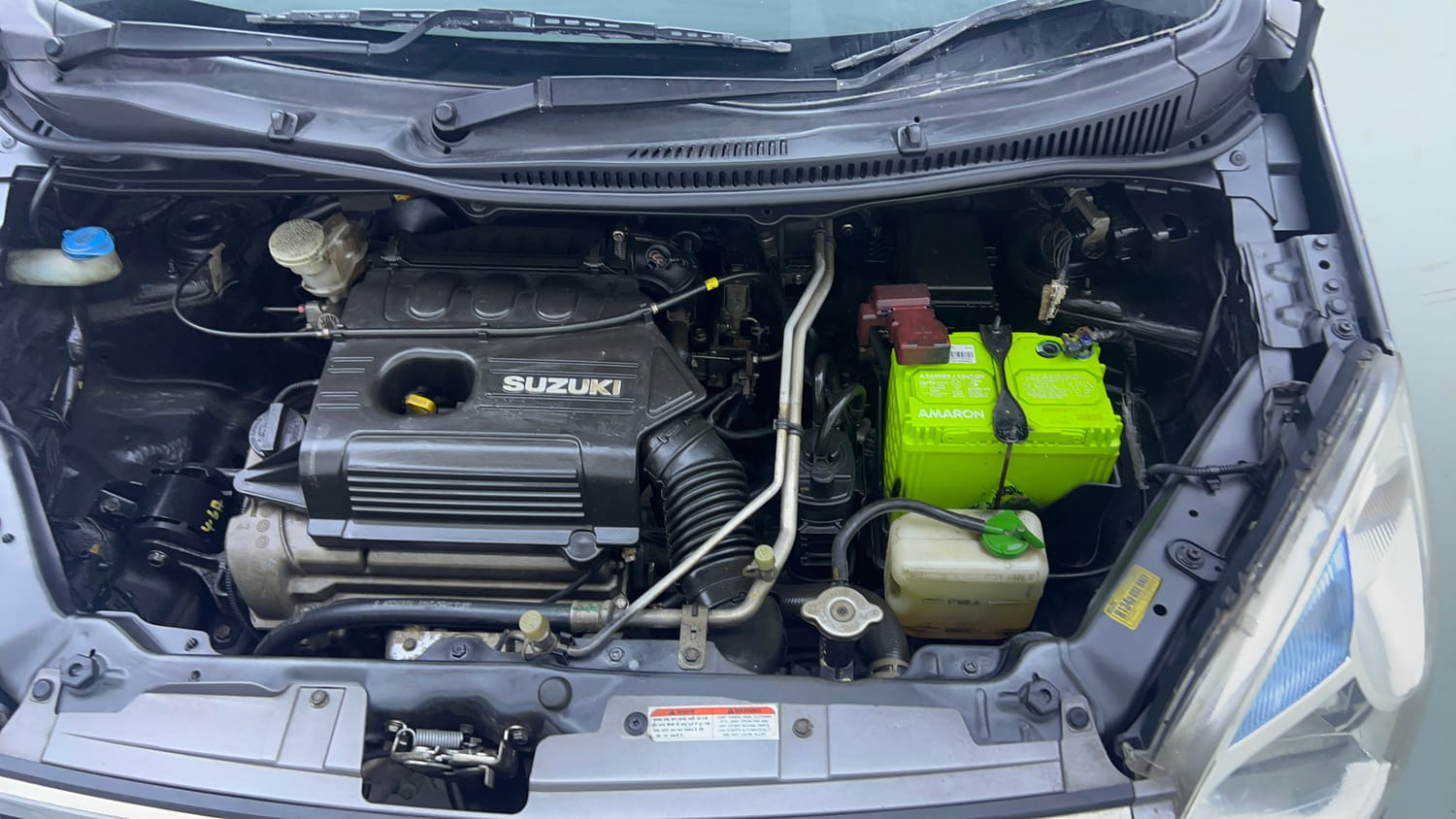 Used 2014 Maruti Suzuki Wagon R LXI Petrol Manual engine ENGINE LEFT SIDE VIEW
