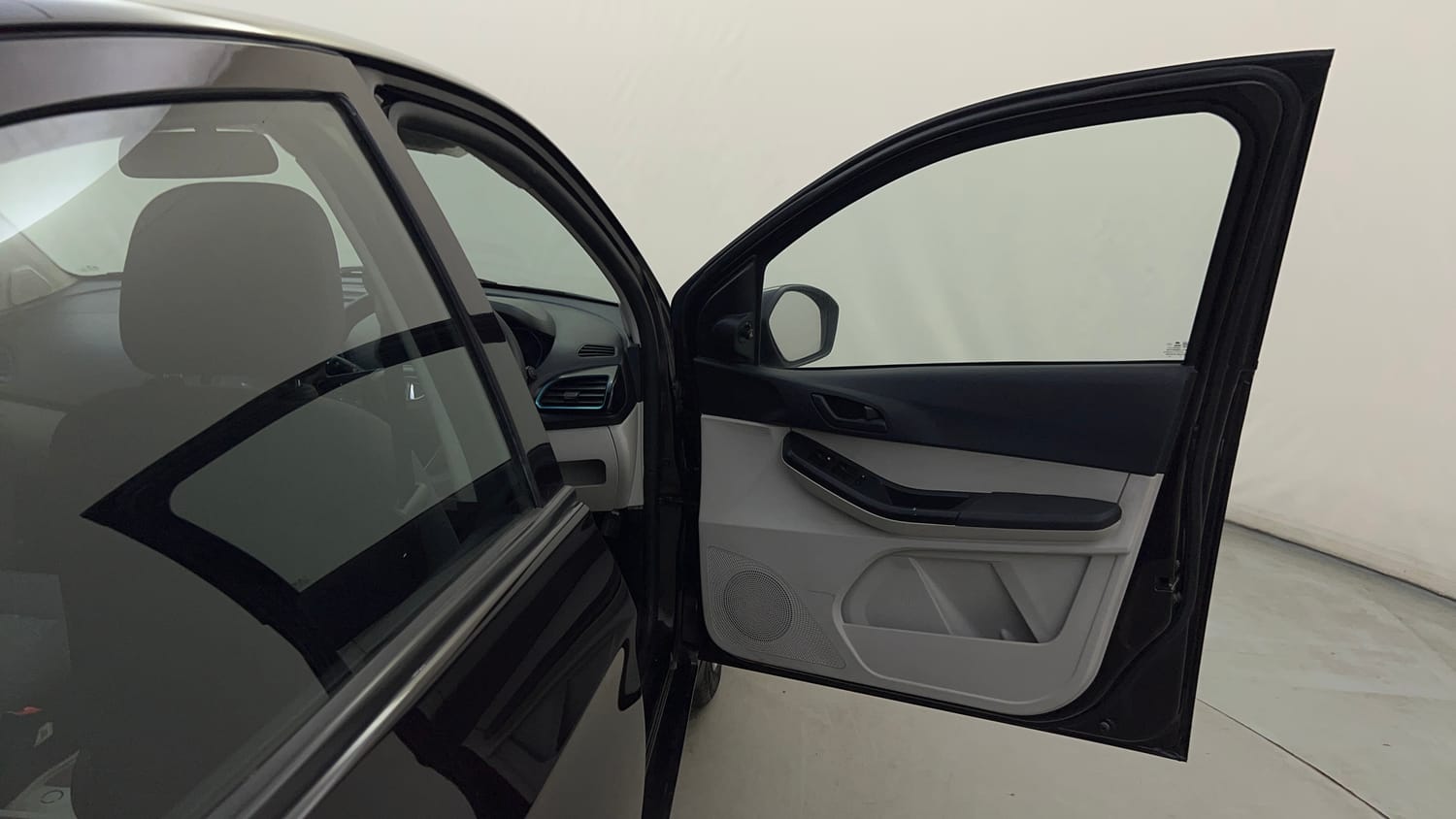 Used 2024 Tata Tiago EV XT Medium Range Electric Automatic interior RIGHT FRONT DOOR OPEN VIEW