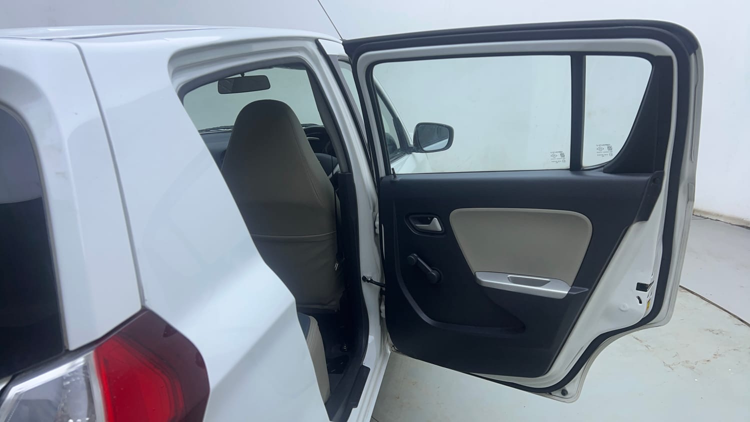 Used 2016 Maruti Suzuki Alto K10 VXi Petrol Manual interior RIGHT REAR DOOR OPEN VIEW