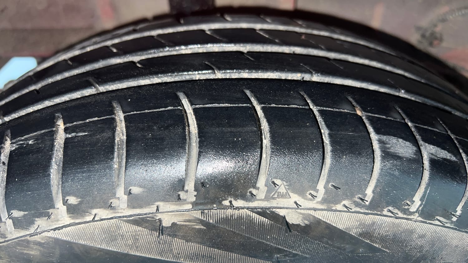 Used 2020 Tata Tiago XT Petrol Manual tyres RIGHT REAR TYRE TREAD VIEW