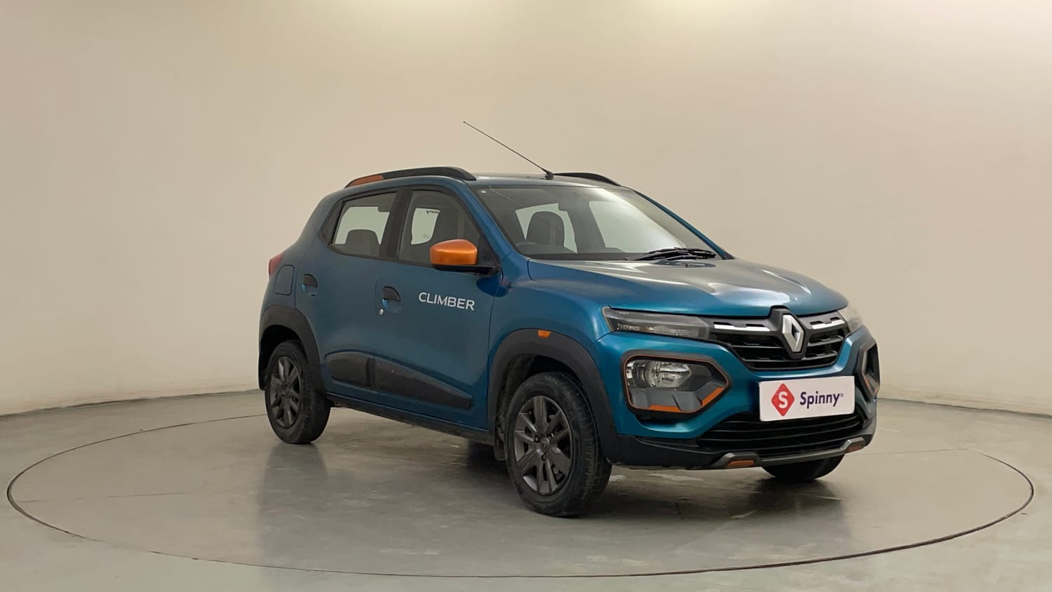 Used 2020 Renault Kwid CLIMBER 1.0 AMT Opt Petrol Automatic exterior RIGHT FRONT CORNER VIEW