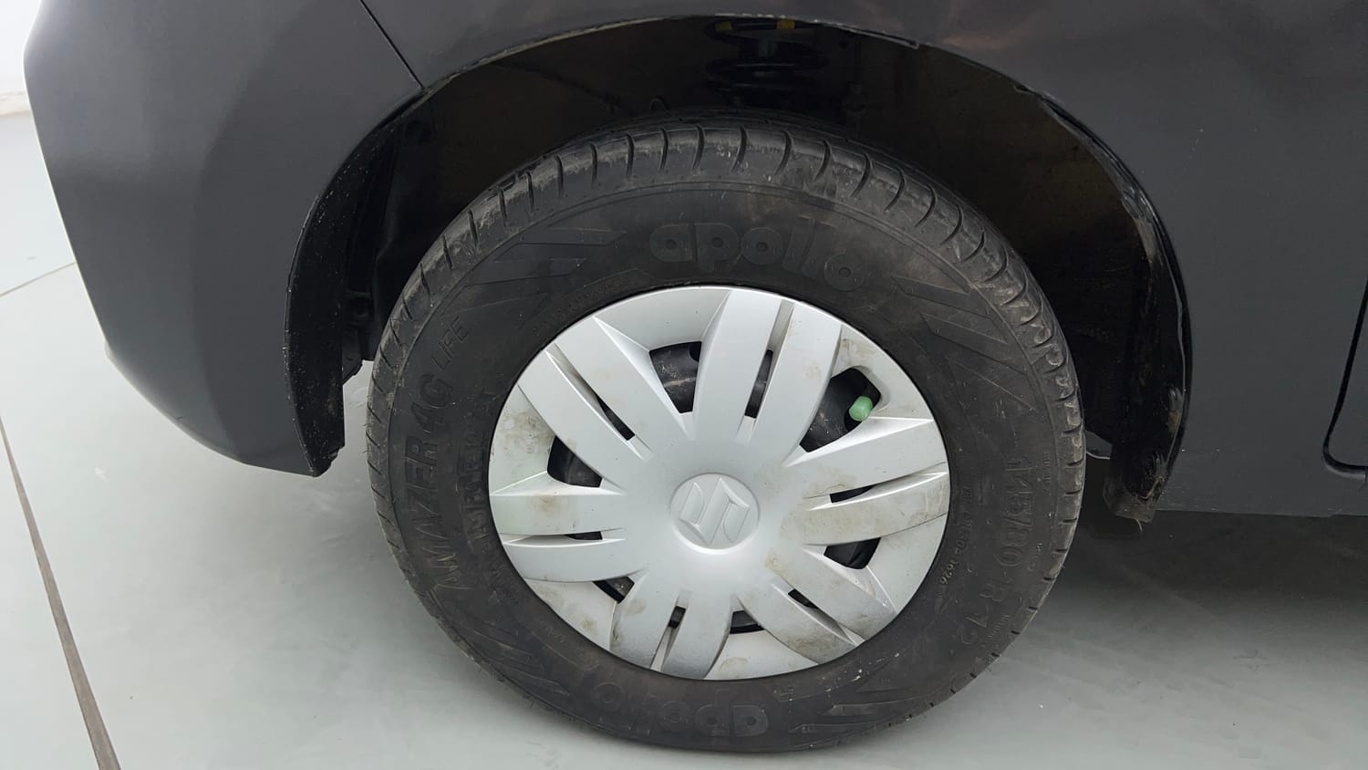 Used 2019 Maruti Suzuki Alto 800 LXi Petrol Manual tyres LEFT FRONT TYRE RIM VIEW
