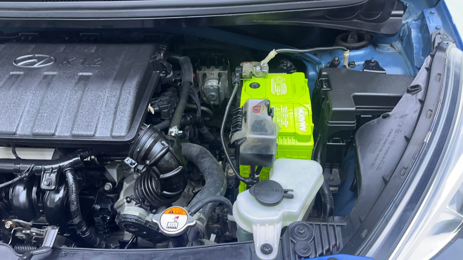 Used 2018 Hyundai Xcent SX Petrol Manual engine ENGINE LEFT SIDE VIEW