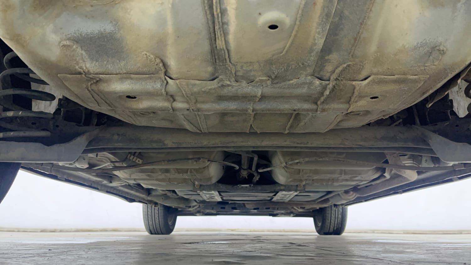 Used 2023 Honda WR-V SV MT Petrol Petrol Manual extra REAR UNDERBODY VIEW (TAKEN FROM REAR)