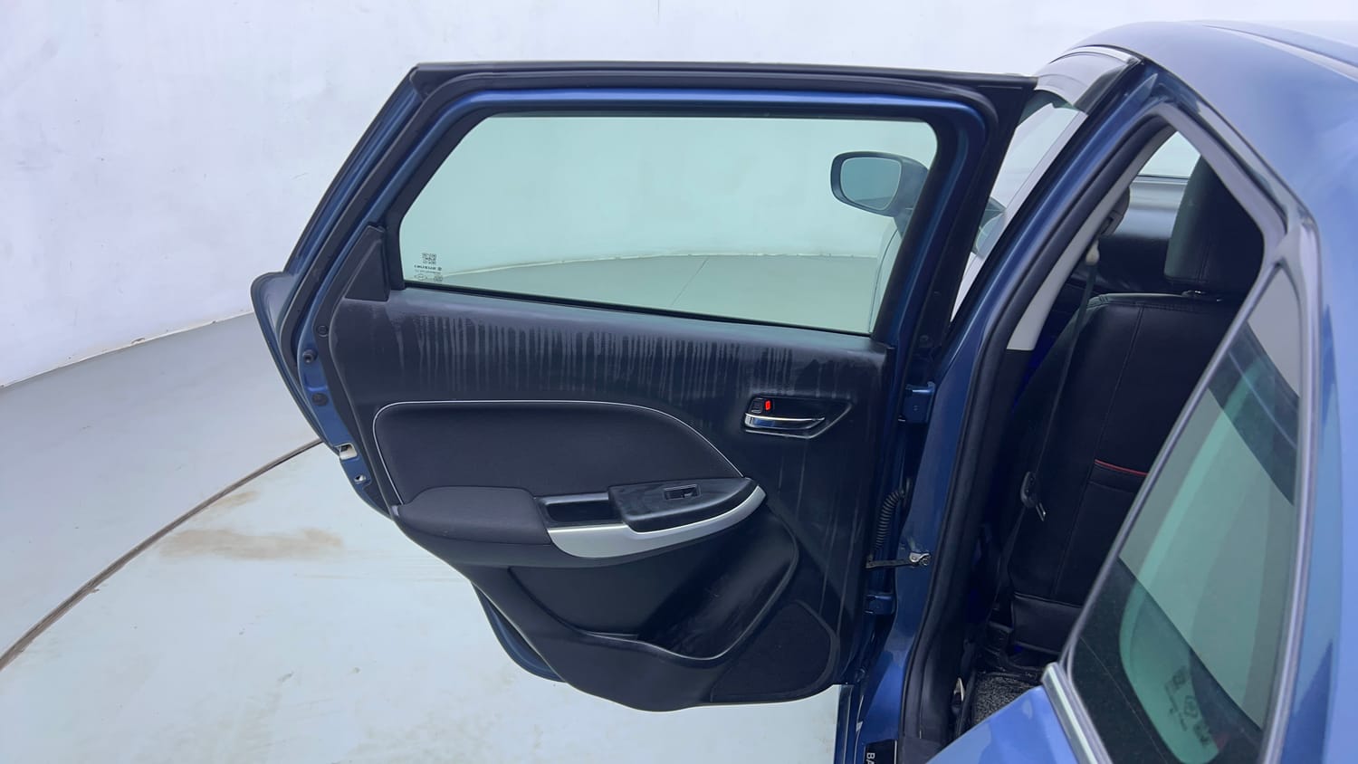 Used 2018 Maruti Suzuki Baleno Zeta 1.2 AT Petrol Automatic interior LEFT REAR DOOR OPEN VIEW