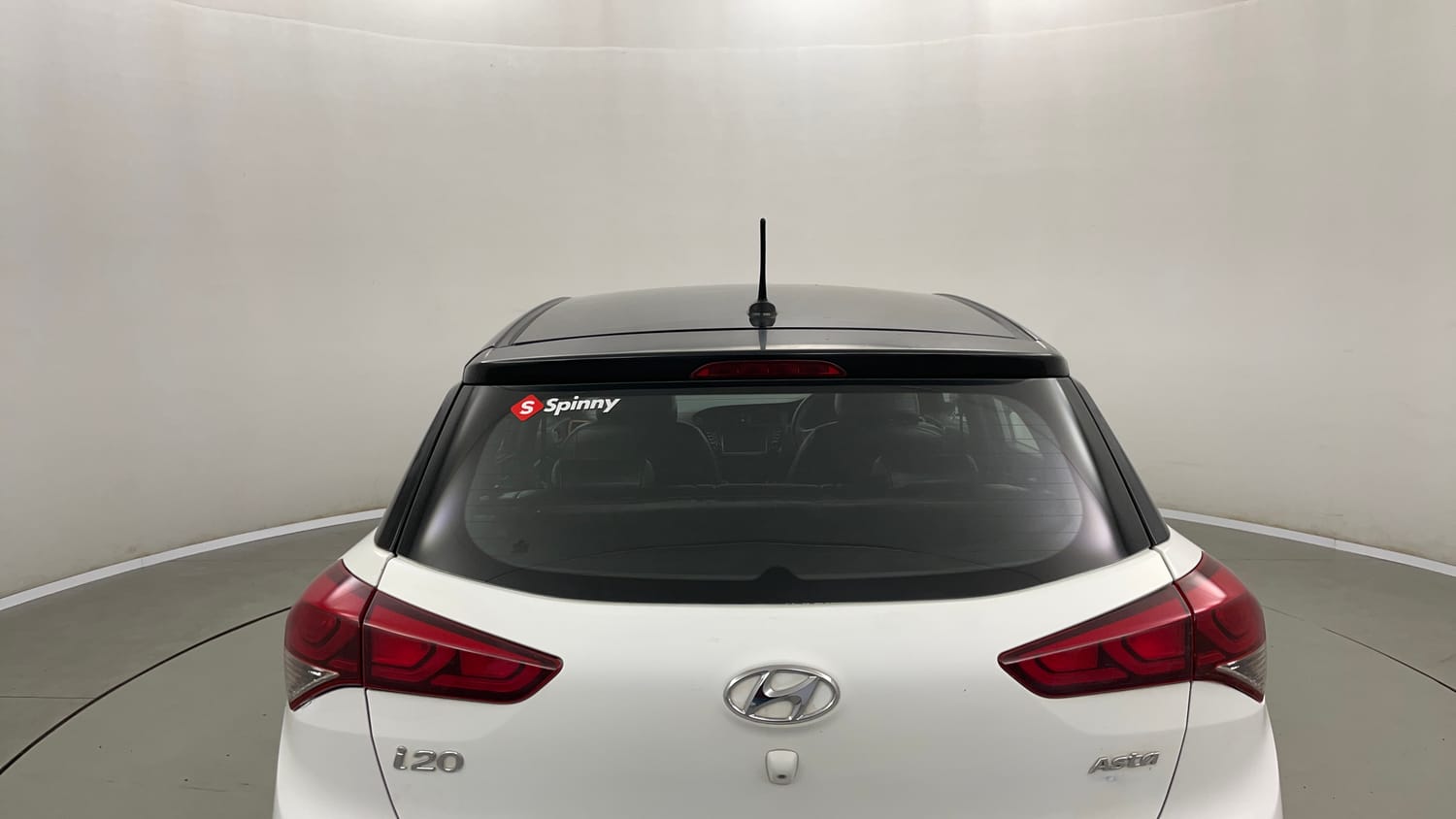 Used 2017 Hyundai Elite i20 Asta 1.2 Dual Tone Petrol Manual exterior BACK WINDSHIELD VIEW