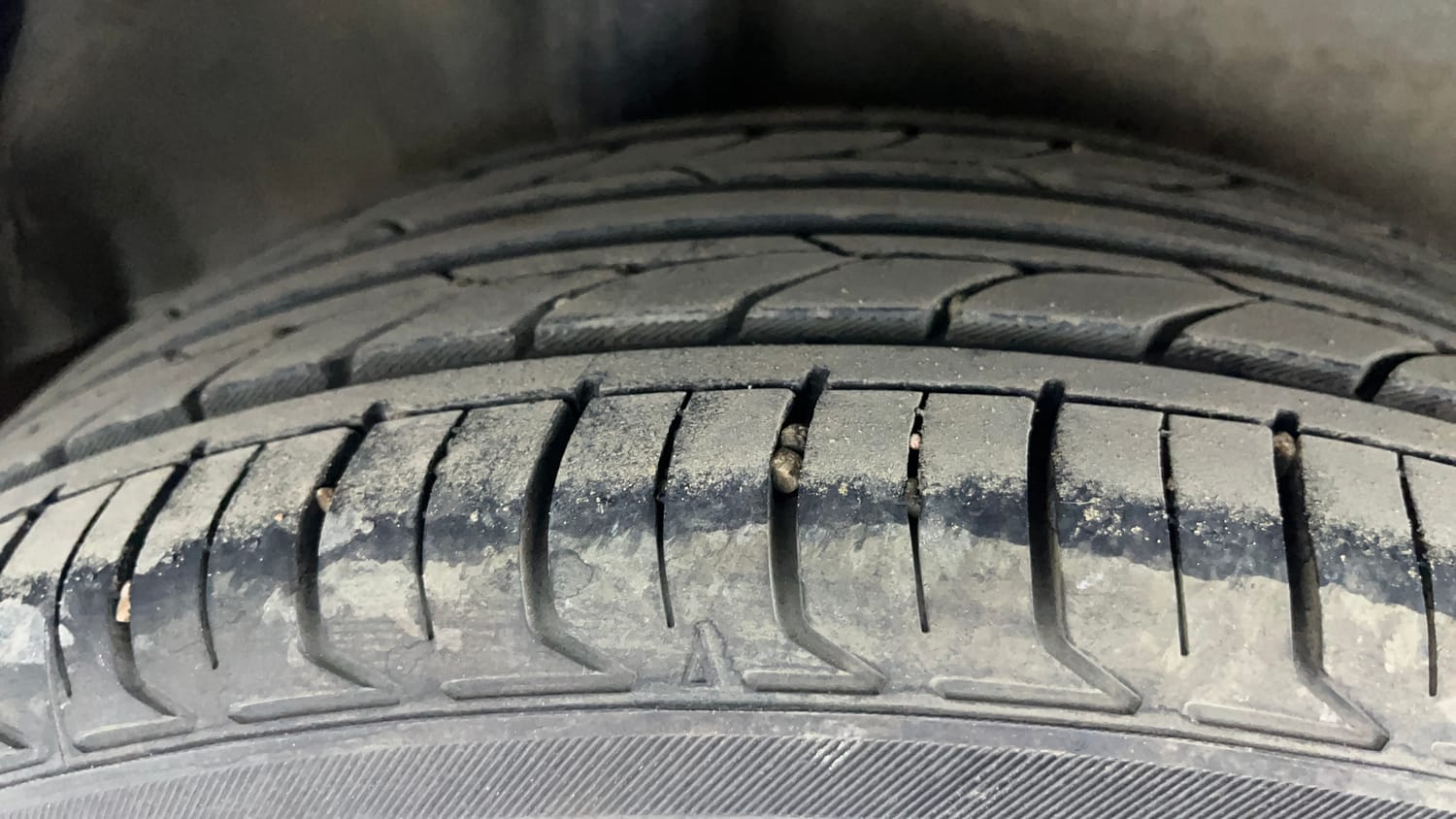 Used 2023 Honda WR-V SV MT Petrol Petrol Manual tyres RIGHT REAR TYRE TREAD VIEW