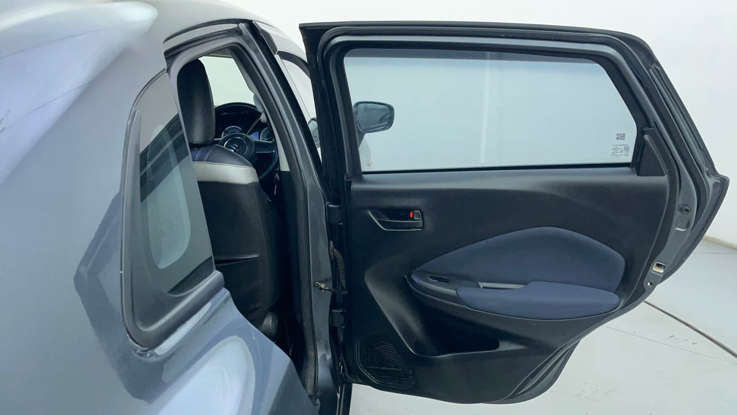 Used 2024 Maruti Suzuki Baleno Sigma MT Petrol Manual interior RIGHT REAR DOOR OPEN VIEW