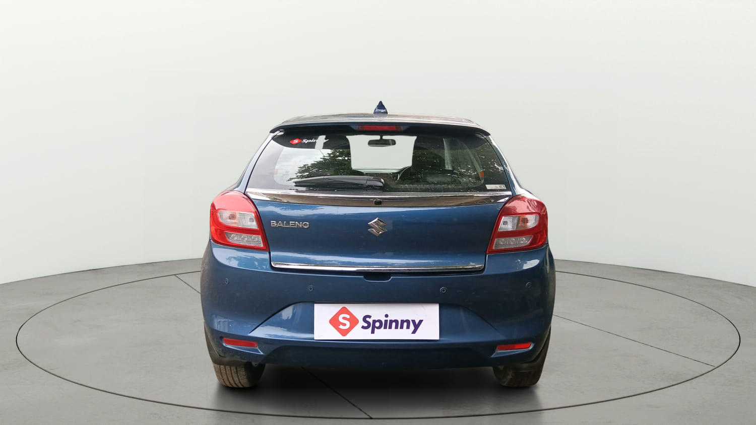 Used 2018 Maruti Suzuki Baleno Alpha 1.2 Petrol Manual exterior BACK VIEW