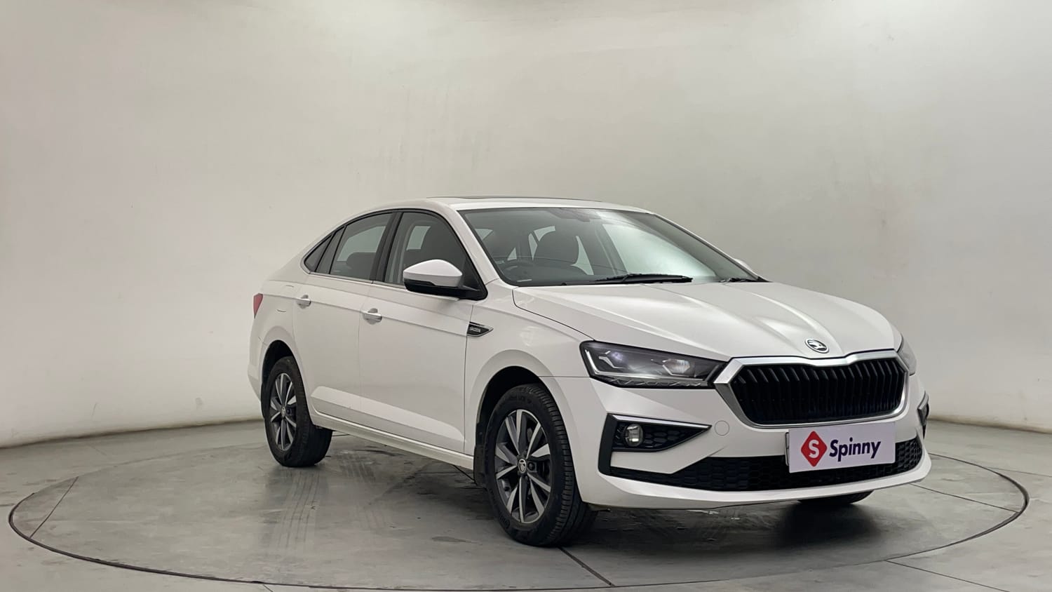 Used 2024 Skoda Slavia Style 1.5L TSI DSG Petrol Automatic exterior RIGHT FRONT CORNER VIEW