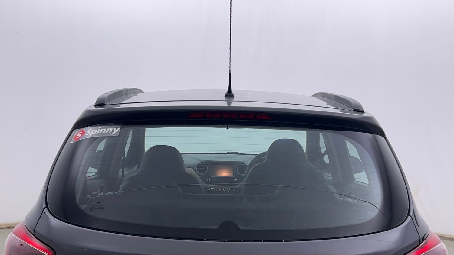 Used 2018 Hyundai Grand i10 Sportz 1.2 Kappa VTVT Petrol Manual exterior BACK WINDSHIELD VIEW