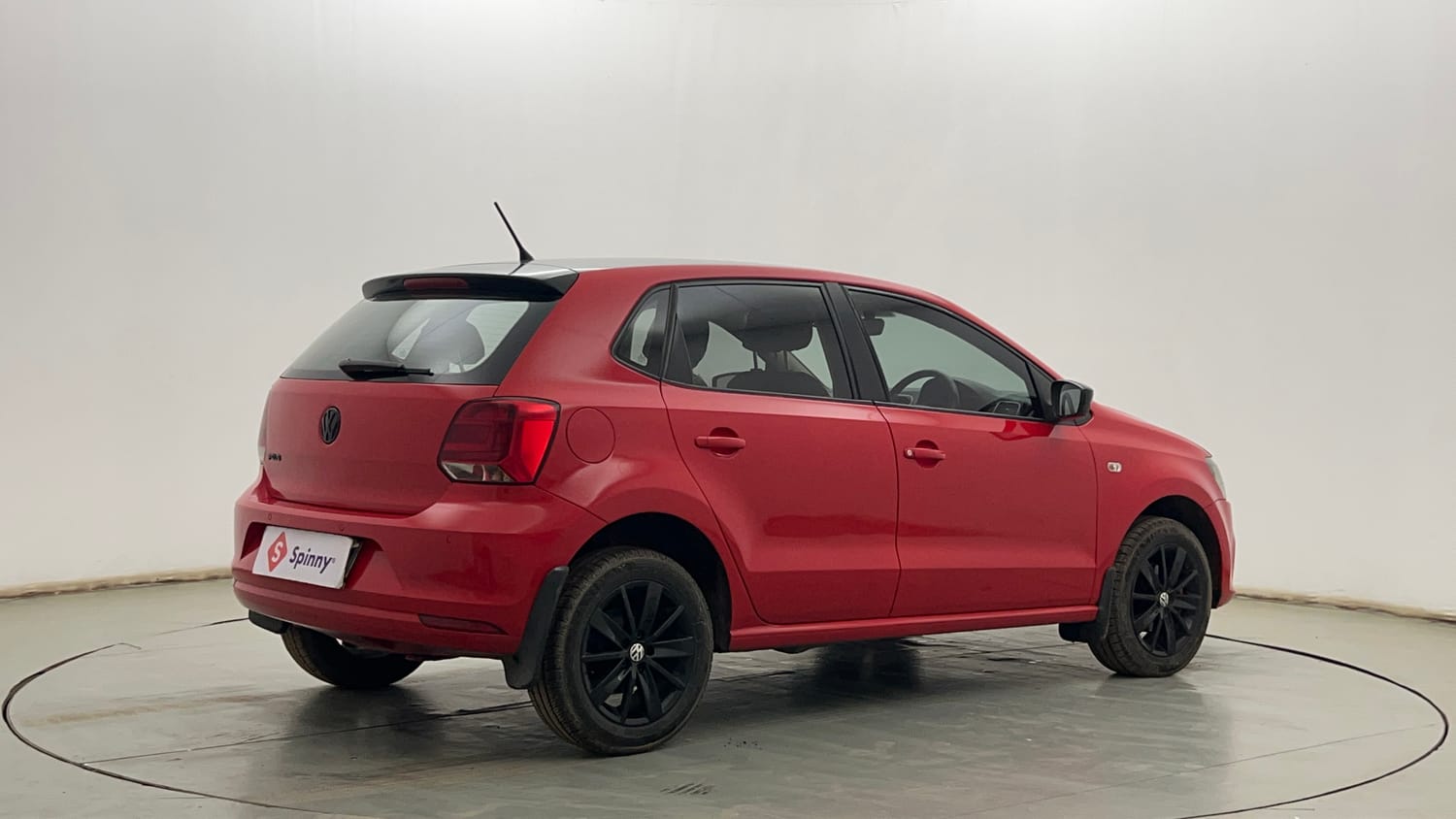 Used 2014 Volkswagen Polo Highline1.2L (P) Petrol Manual exterior RIGHT REAR CORNER VIEW