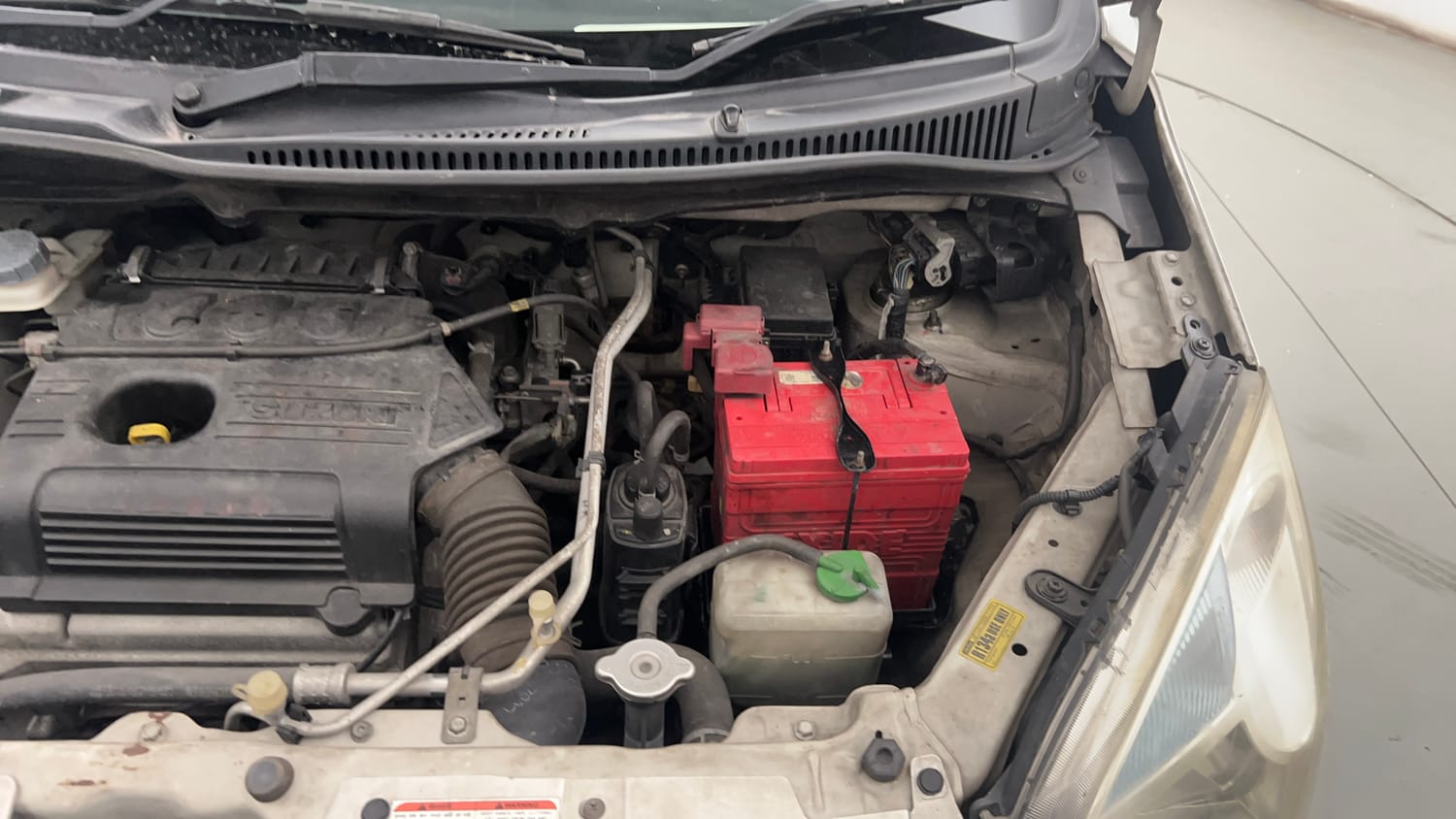 Used 2017 Maruti Suzuki Wagon R VXI Petrol Manual engine ENGINE LEFT SIDE VIEW