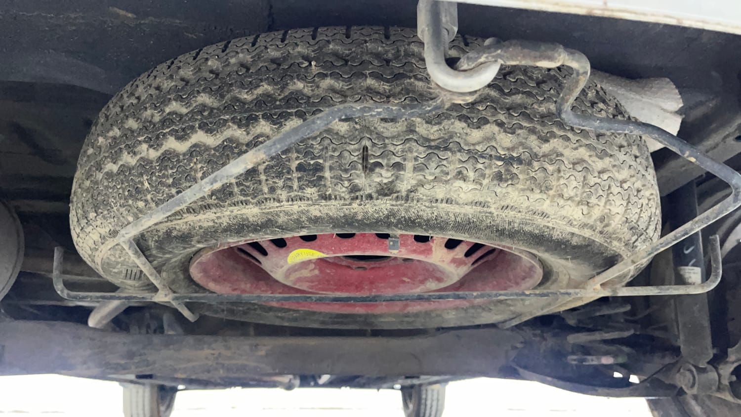 Used 2021 Renault Triber RXZ Petrol Manual tyres SPARE TYRE VIEW