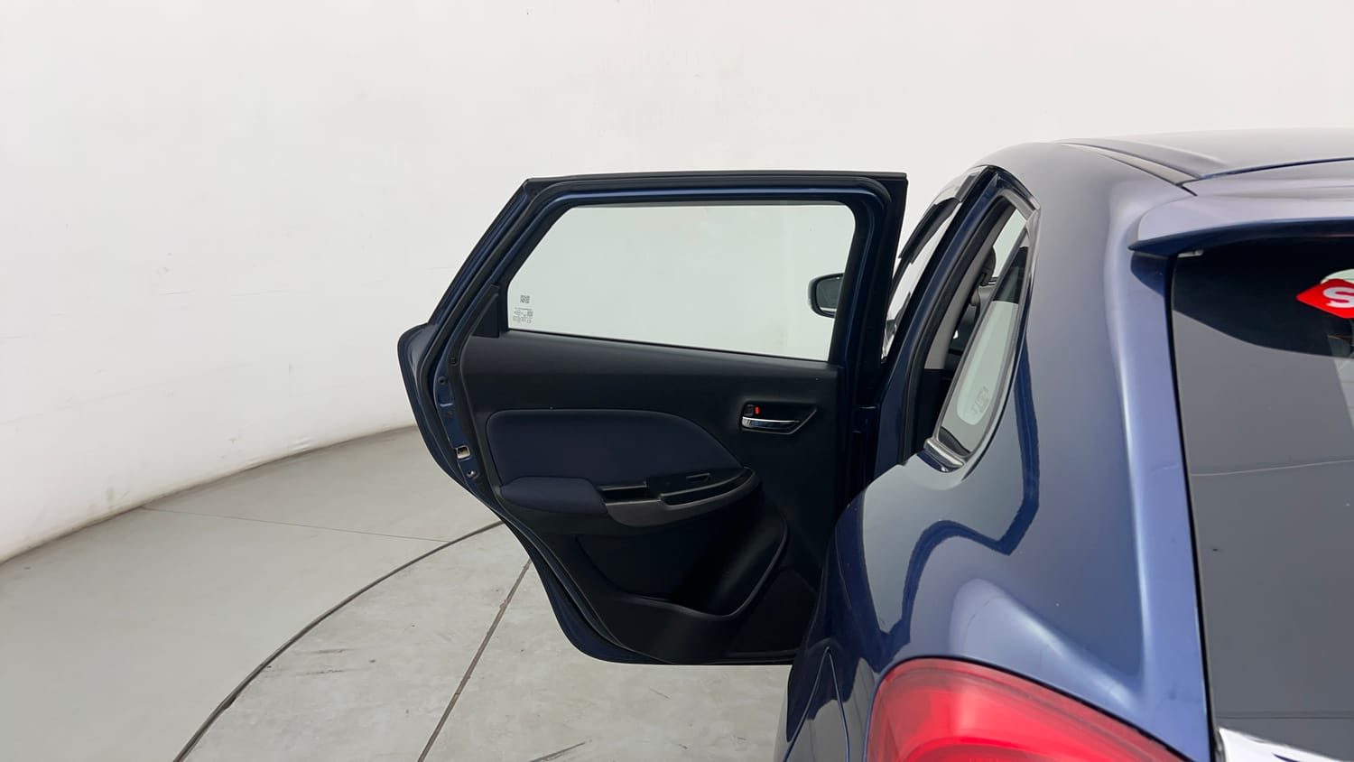Used 2020 Maruti Suzuki Baleno Zeta Petrol Manual interior LEFT REAR DOOR OPEN VIEW