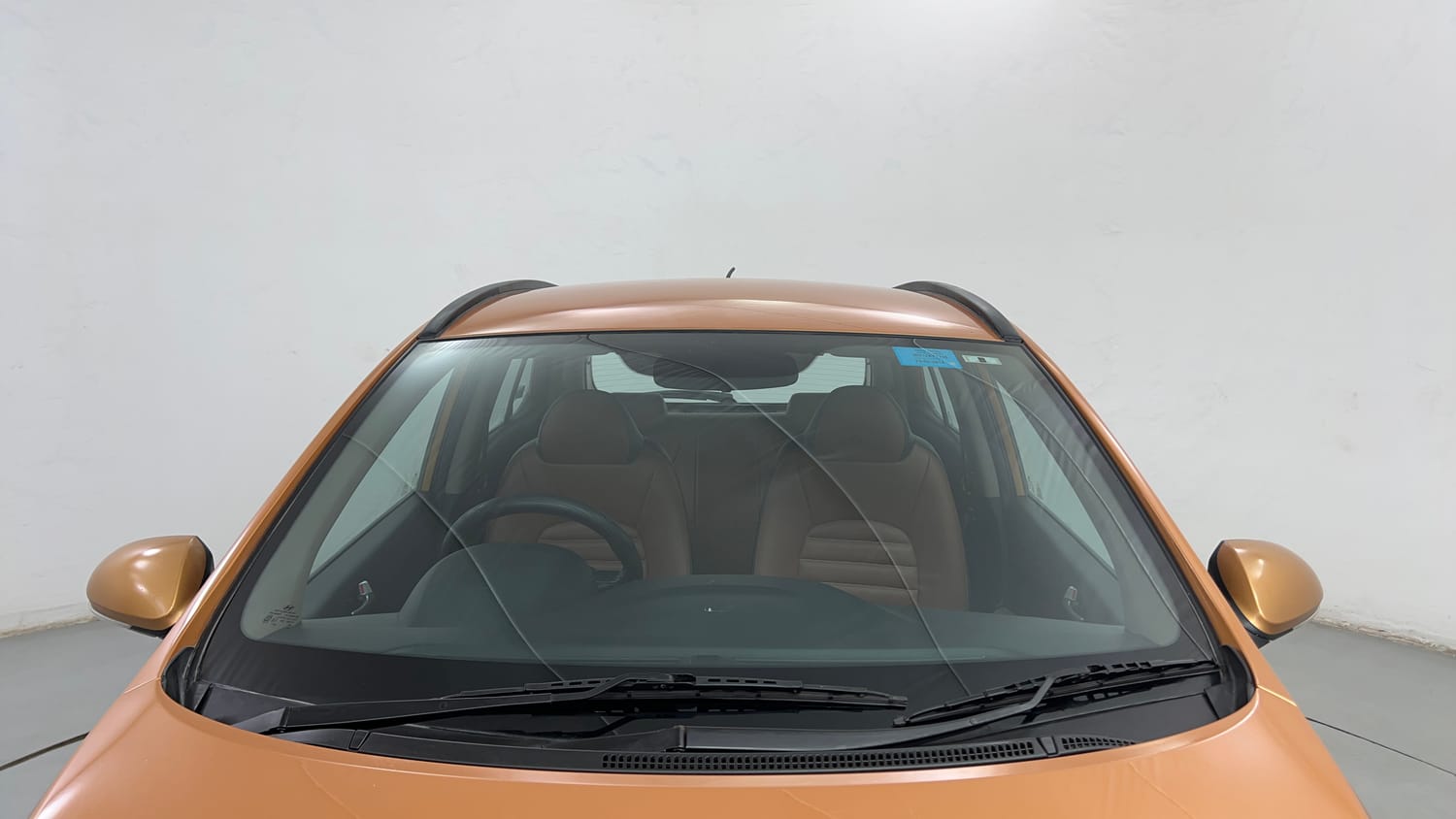 Used 2014 Hyundai Grand i10 Asta 1.2 Kappa VTVT (O) Petrol Manual exterior FRONT WINDSHIELD VIEW