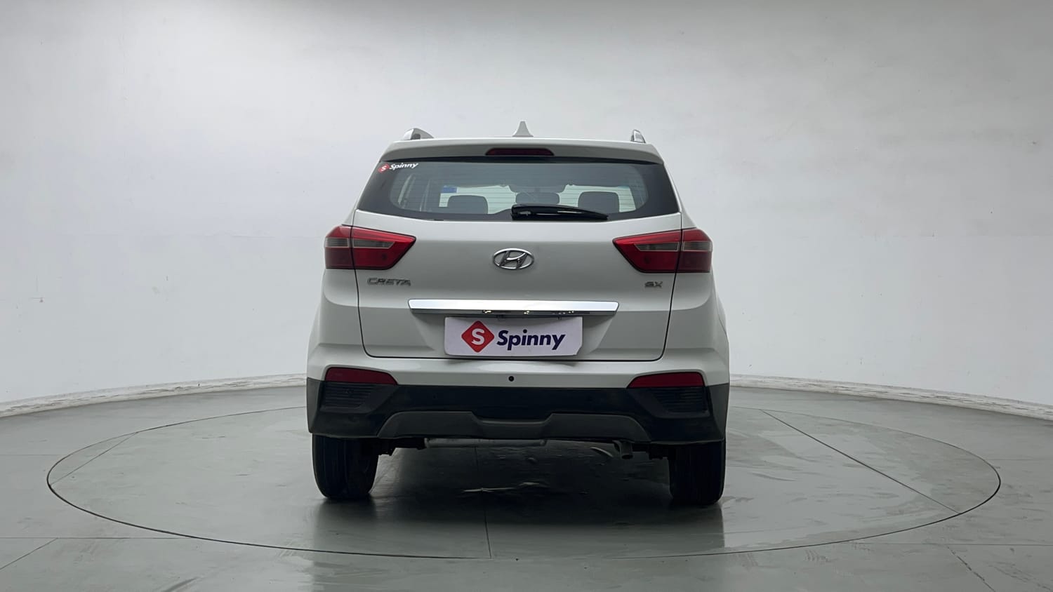 Used 2016 Hyundai Creta 1.6 SX Plus Petrol Petrol Manual exterior BACK VIEW